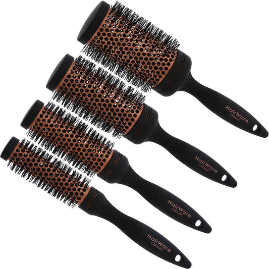 Hairware copper ceramic thermal brush