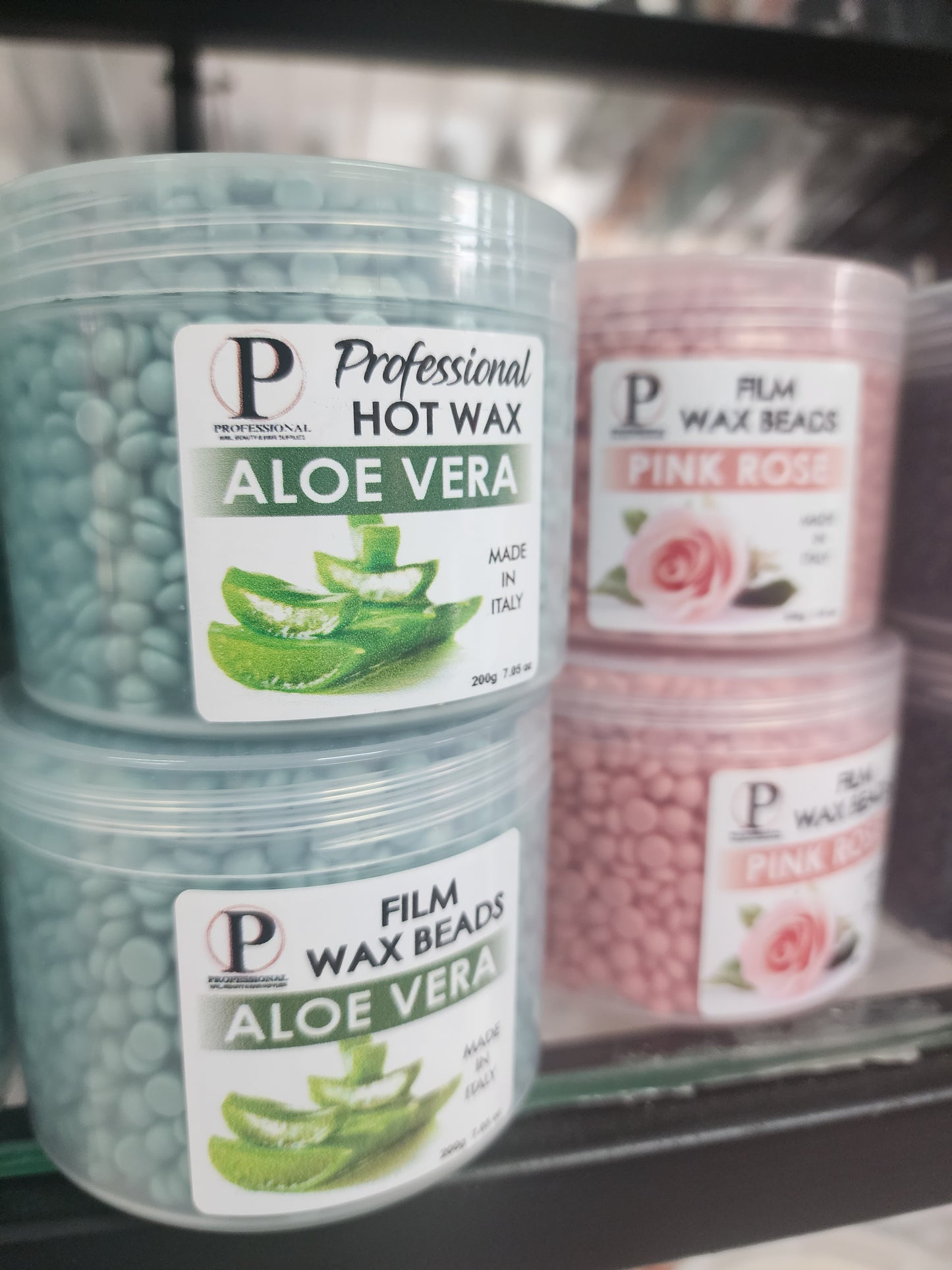 Wax beads