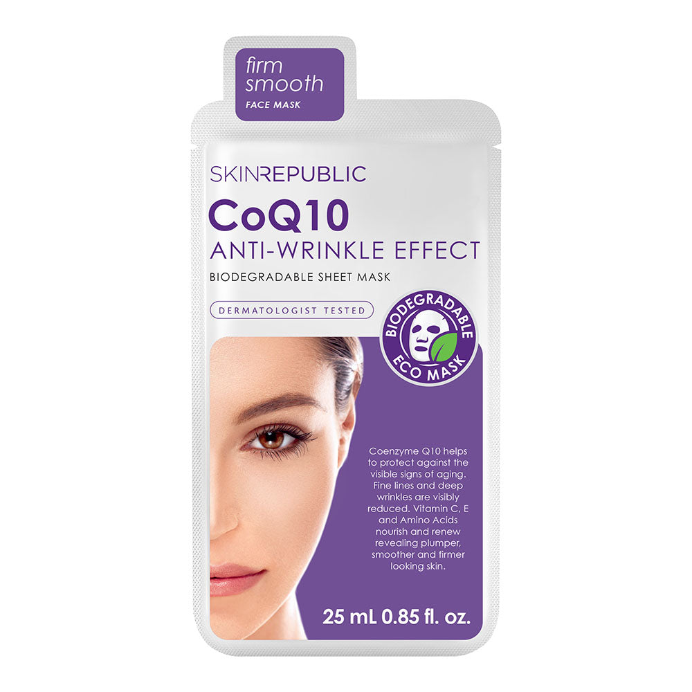 CoQ10 Anti-Wrinkle Effect Face Mask Sheet