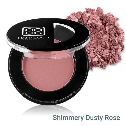 HD Powder Blush 'Shimmery Dusty Rose'
