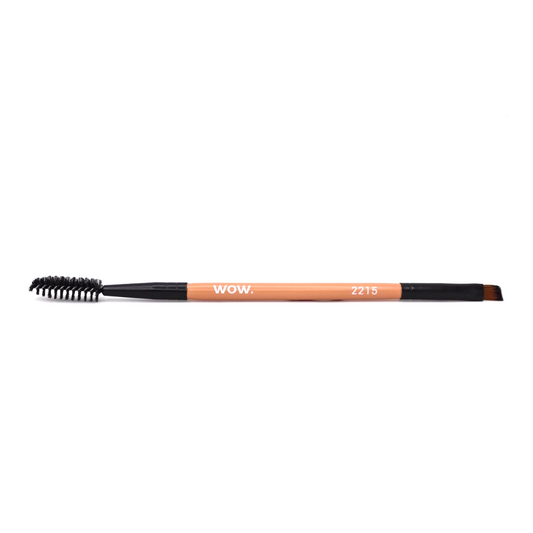 Eyebrow brush two sided