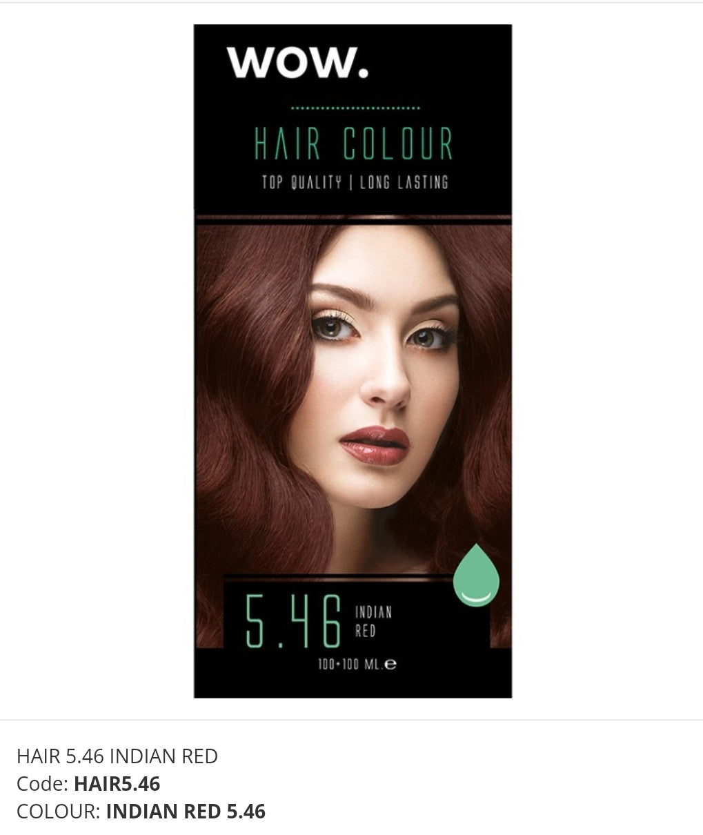 Wow Hair Colour 5.46 Indian Red