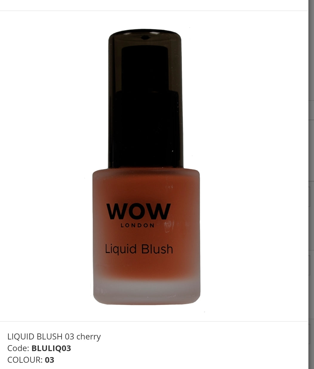 Wow Liquid Blush